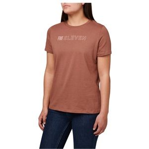 new with tags WOMEN'S FIVE ELEVEN TEE size large brown